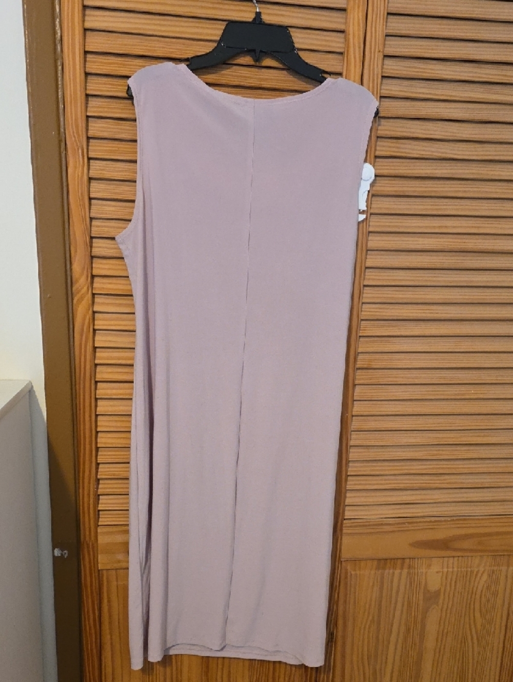RM RICHARDS Lilac Embroidered Sheer Robe and Dress Set - Picture 3 of 4